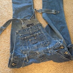 L.A. Blues Women's Classic Blue Overalls